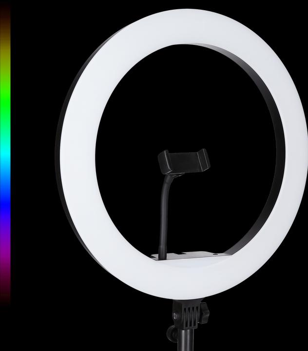 Actual product image Rollei LUMIS Slim RGB Ring Light White