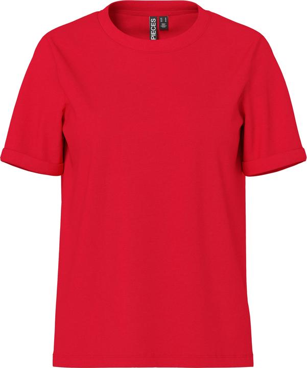 Actual product image Pieces Pcria Ss Fold Up Solid Tee Noos Bc (XL)