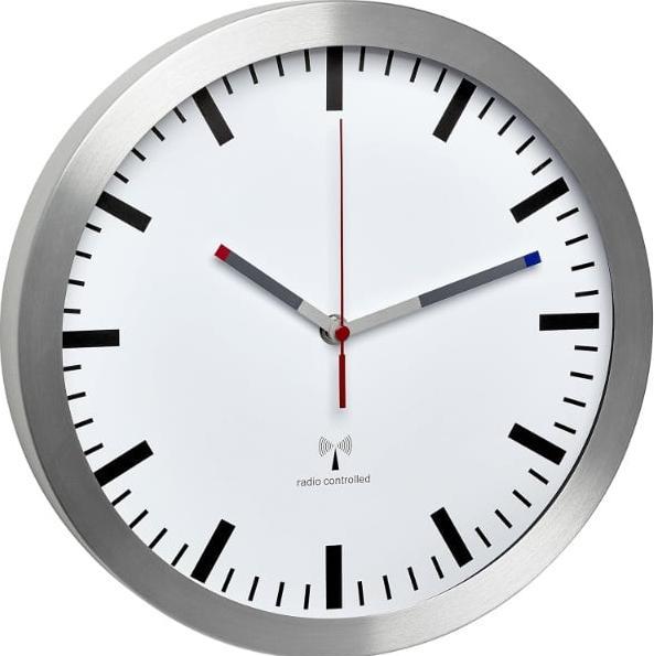 Produktbild TFA Funk-Wanduhr (25.50 cm)