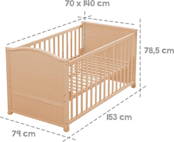 Actual product image Roba Lukas (70 x 140 cm)
