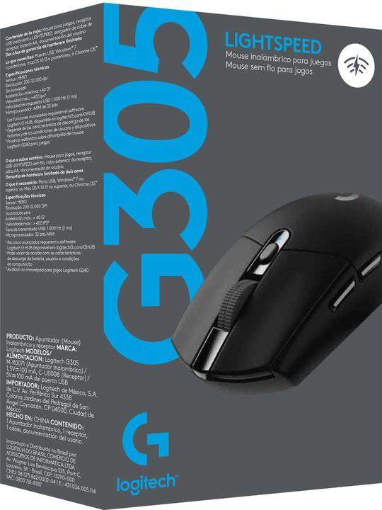 Produktbild Logitech G G305 Lightspeed (Kabellos)