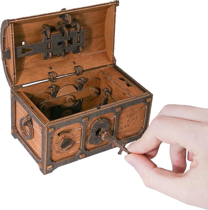 Immagine prodotto WoodenCity Holzmodel 3D Treasure Chest (165 pezzi)