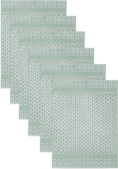 Aspero 6 Terry Cotton Tea Towels (50 x 70 cm)