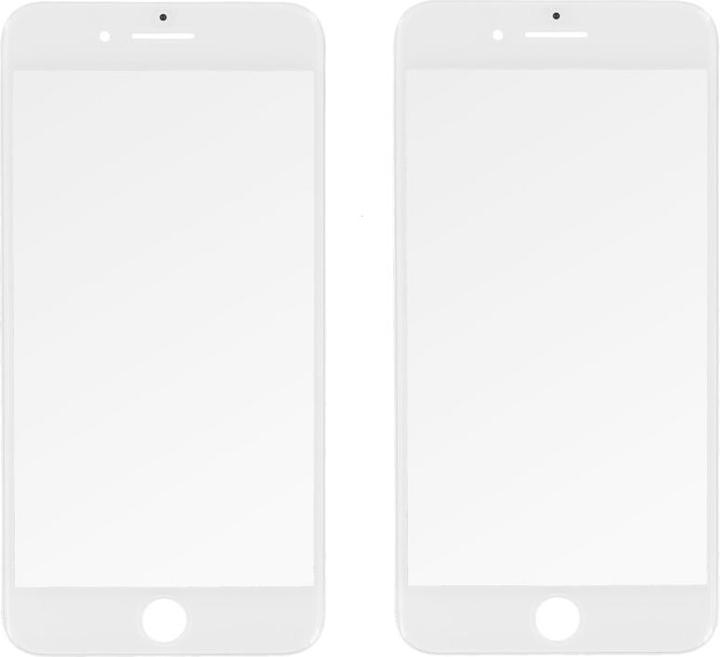 Immagine prodotto OEM Vetro del display per iPhone 7 Plus bianco (Display, iPhone 7 Plus)