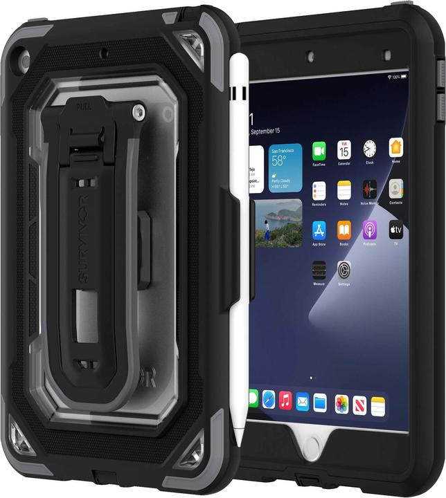Actual product image Griffin Survivor All-Terrain for iPad Pluto - Black/Gray/Clear B2B (iPad Mini 5)