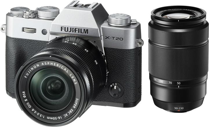 Fujifilm Kit double zoom X-T20 (24.30 Mpx, APS-C / DX)