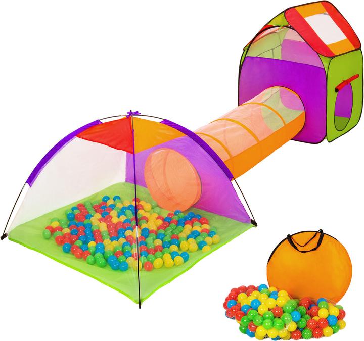 tectake Tente de jeu avec tunnel