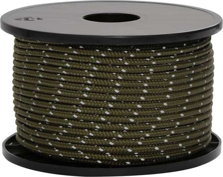 Image du produit VidaXL Corde de tente réfléchissante avec tendeurs de corde 50 m 5 mm