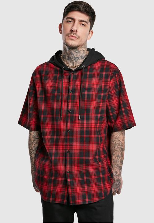 Actual product image Urban Classics Hooded Short Sleeve Shirt (M)