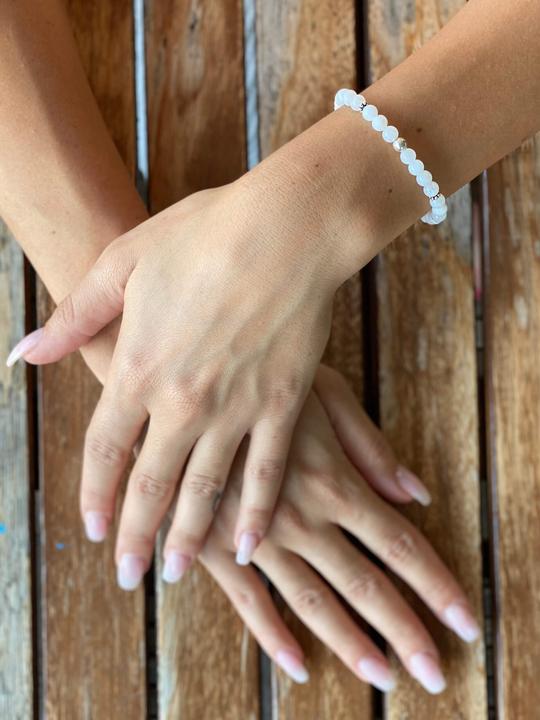 Actual product image Balibay Melea (18 cm, 925 Sterling silver, Moonstone, Gemstone)