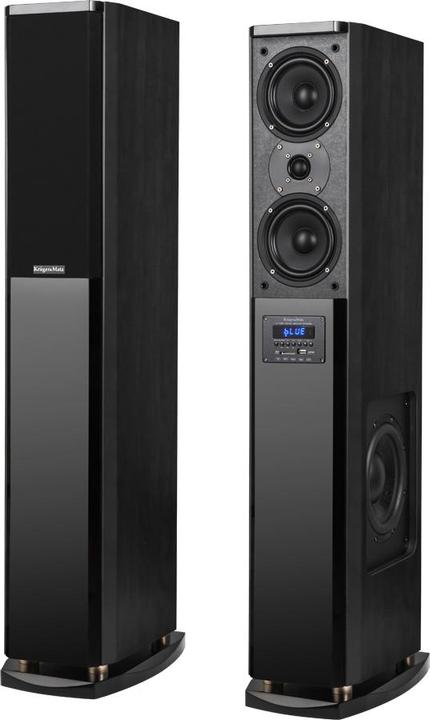 Krüger&Matz Altoparlanti attivi Kruger & Matz Passion, set 2.0, nero (Set, 80 W)