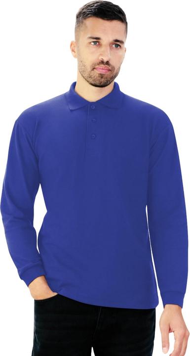 Actual product image Casual Mens Long Sleeve Polo (XS)
