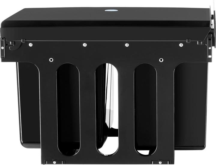 Actual product image tectake Abfallsammler Ashlyn, 3-fach Trennung, 31L, Teleskopschienen (31 l)