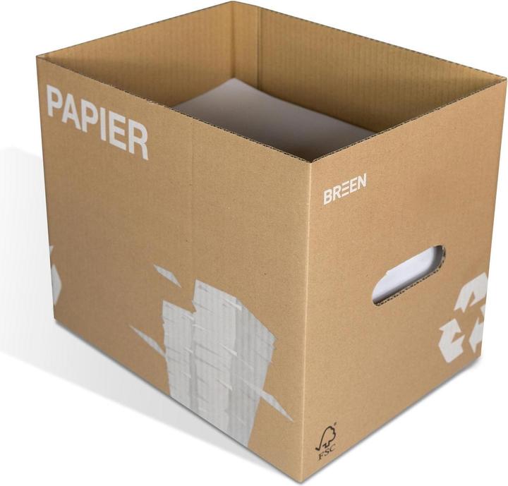 Image du produit Brieger Boîte à vieux papiers (1 x 49,5 x 62,5 cm, 27.57 l)