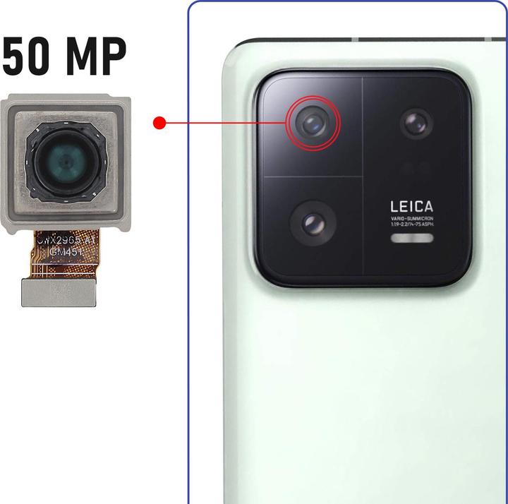 Actual product image Clappio Telephoto lens camera spare part (Xiaomi 13 Pro)