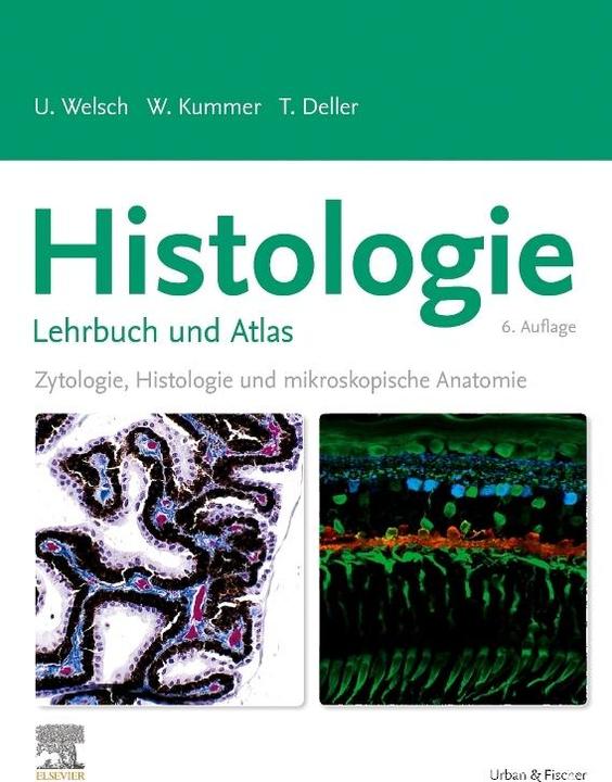Image du produit Histologie - Lehrbuch und Atlas (Allemand, Welsch, Ulrich/Université Justus Liebig/Deller, Thomas, 2022)