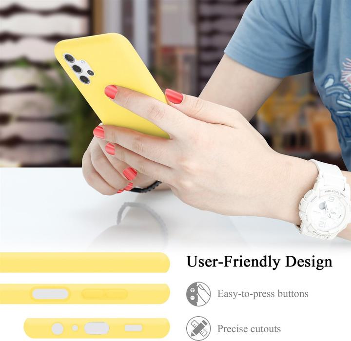 Immagine prodotto Cadorabo Copertura della cassa del silicone liquido TPU (Samsung Galaxy A32 5G)