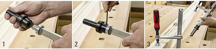 Actual product image Bessey Workbench adapter TW16AW19 (16 mm)