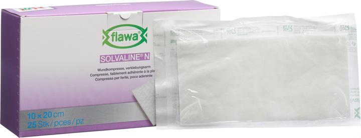Produktbild Flawa Solvaline N Kompressen 10x20cm steril