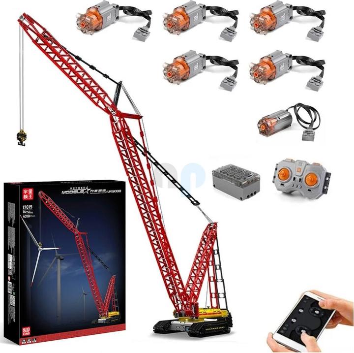 Actual product image Mould King Crawler crane LR13000