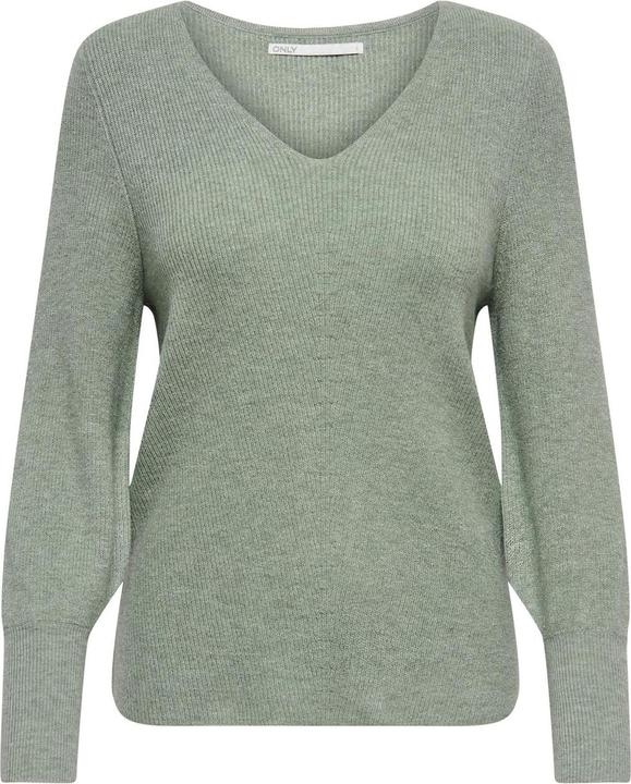 Only Long V-neck knit sweater