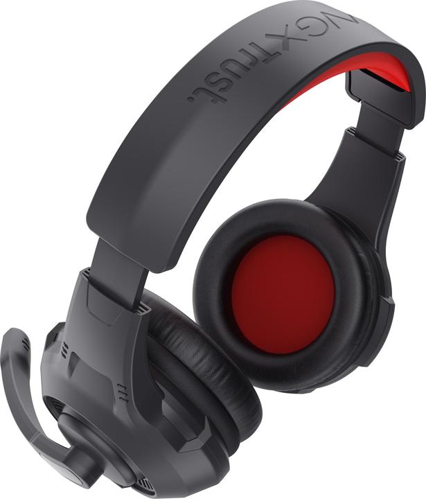Actual product image Trust 24785 headphones/headset Wired Head-band Gaming Black, Red (Cable)