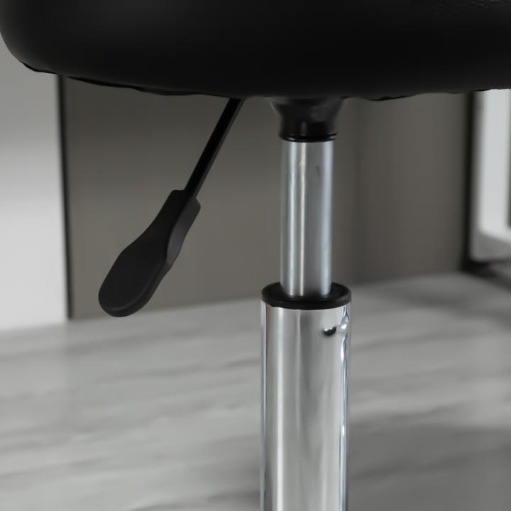 Image du produit Homcom Tabouret à roulettes, lot de 2