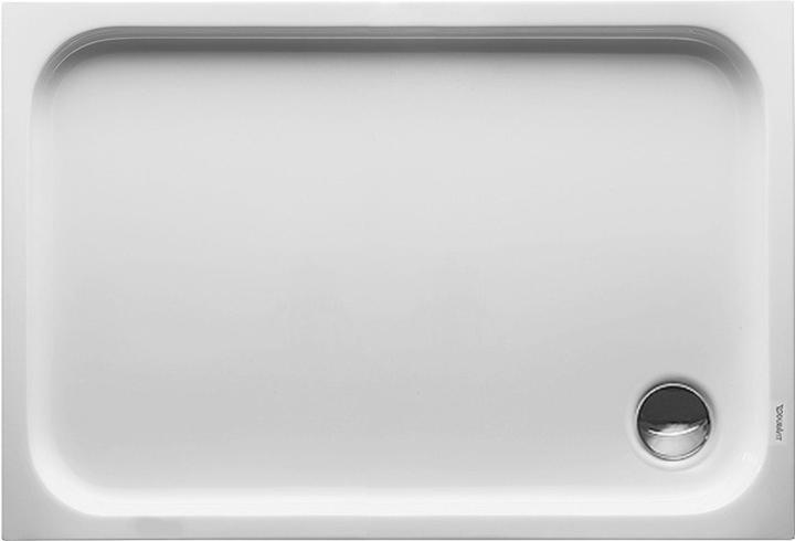 Produktbild Duravit Rechteck-Duschwanne D-CODE mit Antislip, weiss 1100x750x85mm