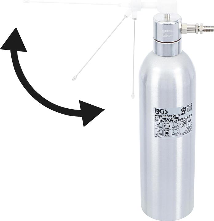 Image du produit BGS Pulvérisateur d'air comprimé en aluminium 650 ml