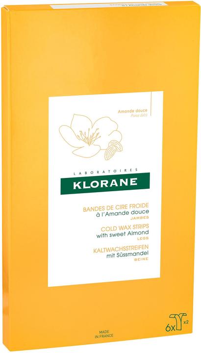 Produktbild Klorane Kaltwachsstreifen Beine (1600 ml, 6 x, 51 g)