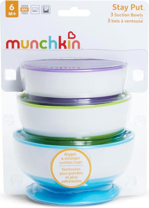 Image du produit Munchkin Bols avec ventouse (3 x)