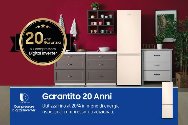 Immagine prodotto Samsung RB38C603DEL frigorifero Combinato EcoFlex AI Libera installazione con congelatore Wifi 2m 39 (390 l)
