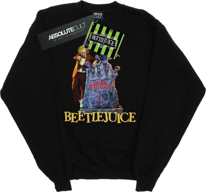 Immagine prodotto Beetlejuice Here Lies Felpa Uomo (M)