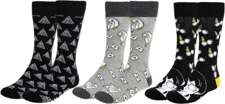 Produktbild Cerdá Harry Potter Socken 3er-Pack 38-45 (3er Pack, 38 - 45)