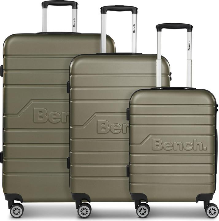 Bench Seattle 4 Rollen Kofferset 3-teilig (92 l, XL (ab 115l))