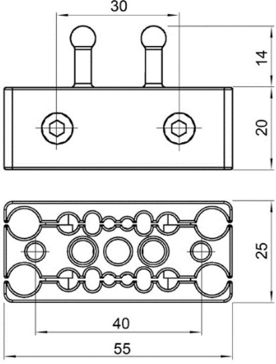 Produktbild Bachmann KABELSCHLANGE Easy-Stop-2B2K - Kabelkanal Zugentlastung (Kabel Zubehör)