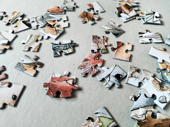 Produktbild Tactic Puzzle Hasen, 200 Teile. (200 Teile)