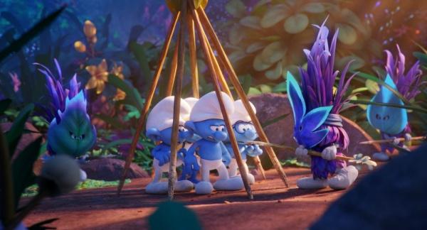 Actual product image Sony The Smurfs - The Lost Village (DVD, 2017, German)