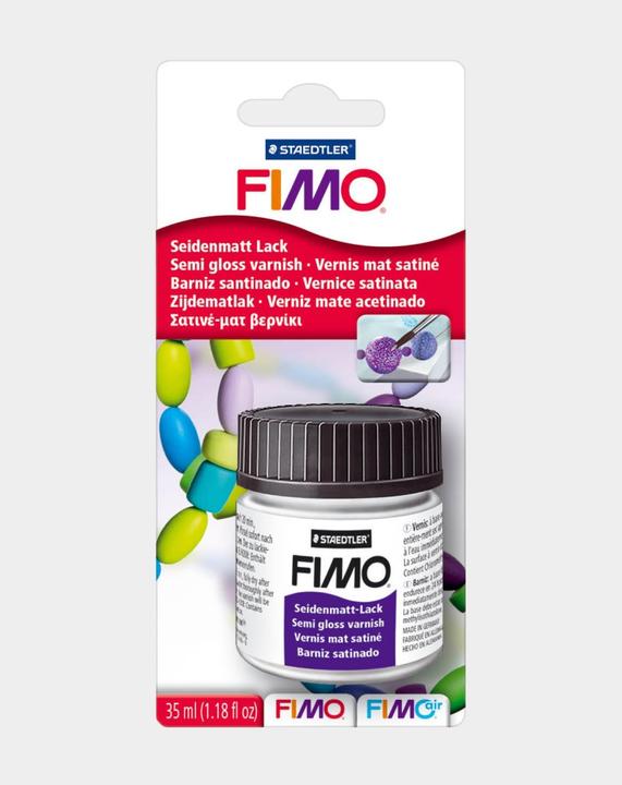 Actual product image Fimo varnish