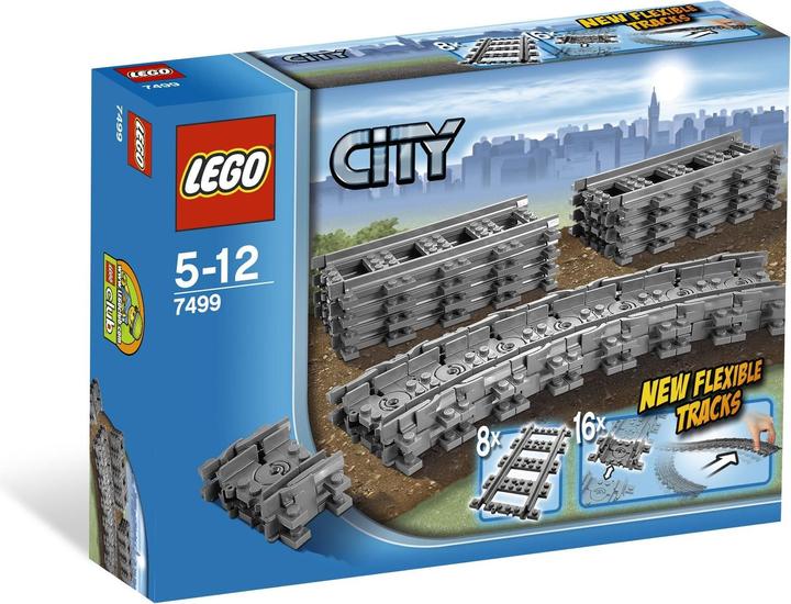 Produktbild LEGO Flexible Schienen (7499, LEGO City)