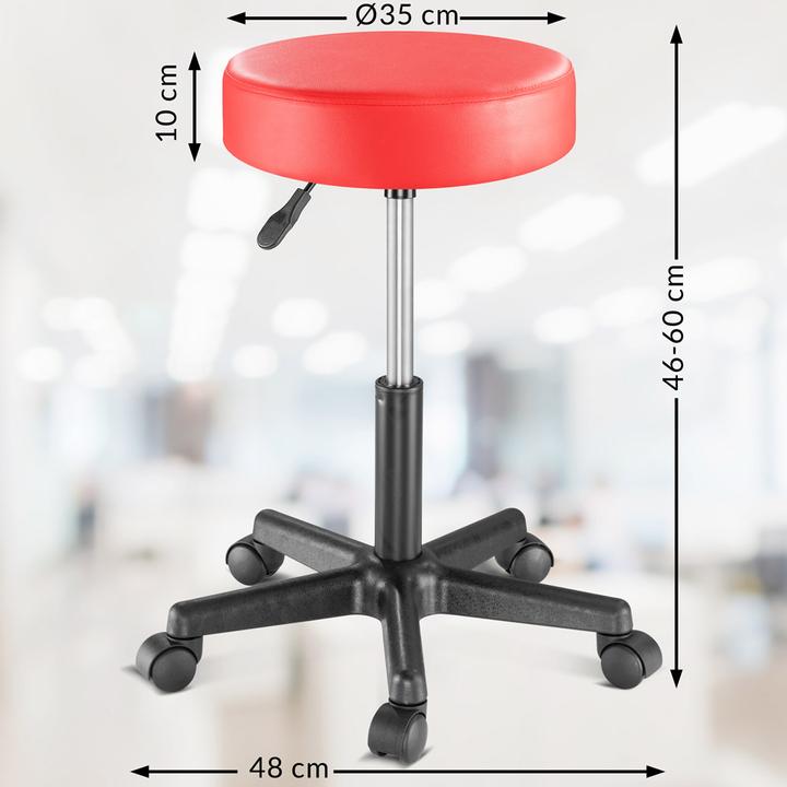Image du produit Casaria Tabouret roulant