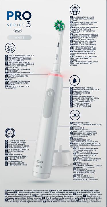 Immagine prodotto Oral-B Pro 3 3000 (Spazzolino oscillante)