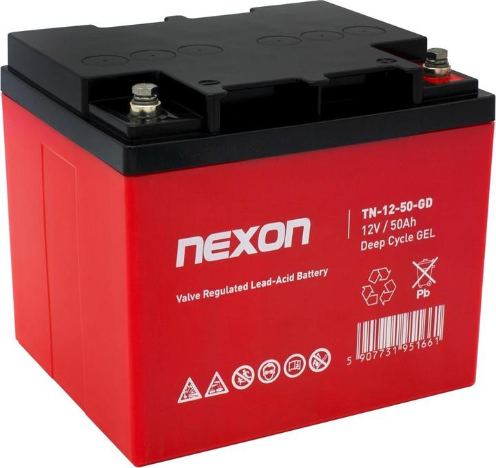 Image du produit Nexon TN-GEL 12V 50Ah batterie gel longue durée