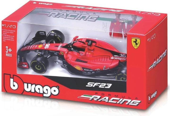 Actual product image Bburago Ferrari F1 SF-23 Leclerc