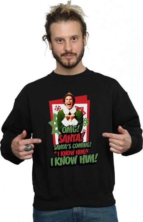 Immagine prodotto Elf OMG Santa Felpa Uomo (3XL)