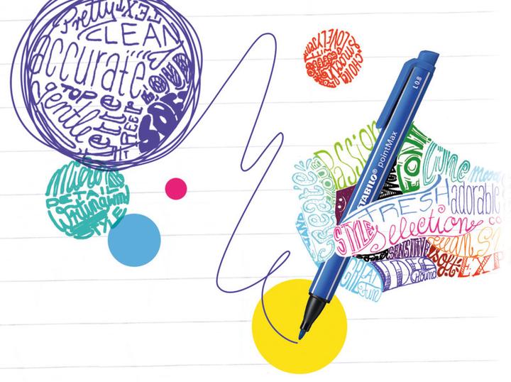 Actual product image STABILO pointMax felt tip pen (Turquoise, 1 x)