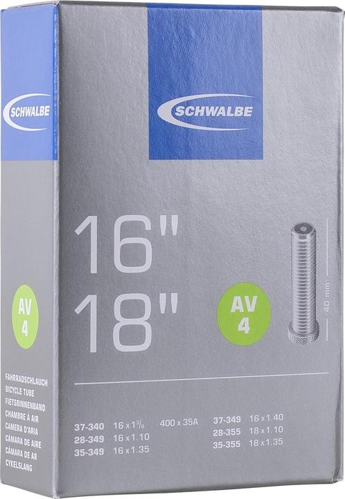 Produktbild Schwalbe No. 4 AV4 (Schrader (AV), 16", 40 mm)