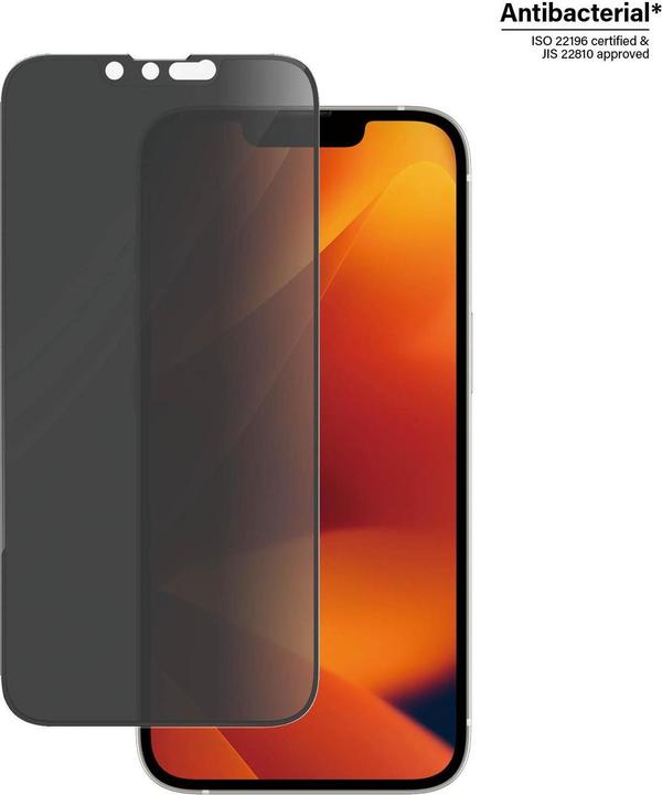 PanzerGlass Ultra-Wide Fit Privacy (1 Stück, Apple iPhone 13, Apple iPhone 13 Pro, Apple iPhone 14)