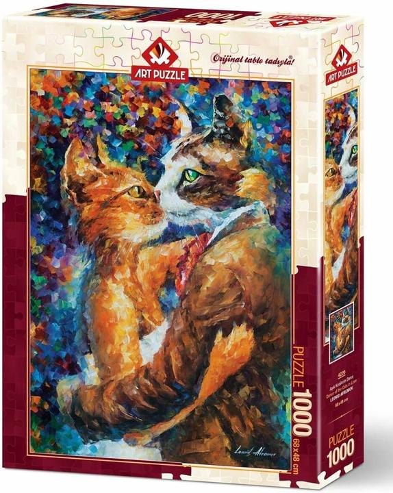 Immagine prodotto Heidi Cheese Line Heidi 4226 Puzzle 1000 pezzi. La danza dei gatti innamorati (1000 pezzi)