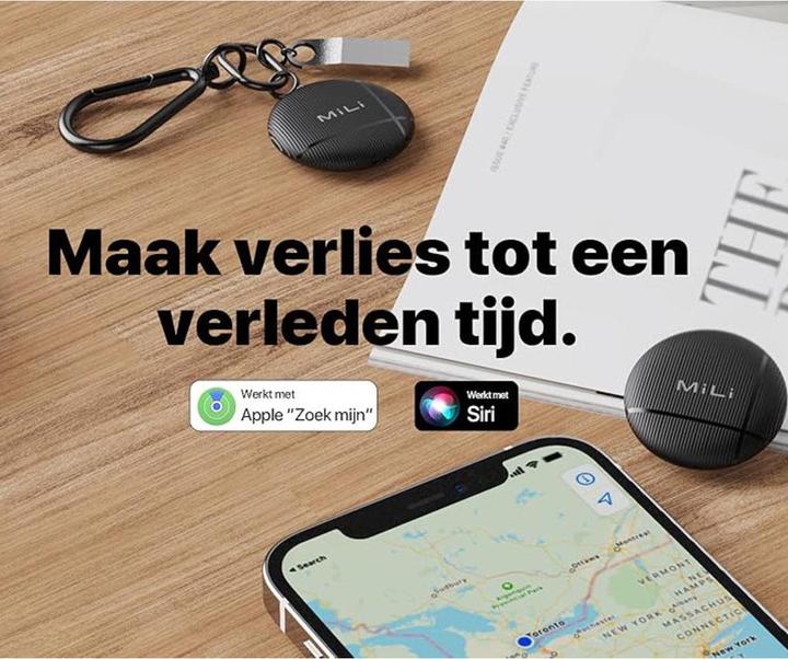 Produktbild Mili LiTag Gegenstandsfinder - Schwarz (iOS, iPadOS)